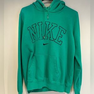 VINTAGE green Nike hoodie